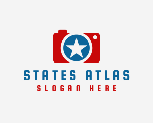 United States Camera  logo design