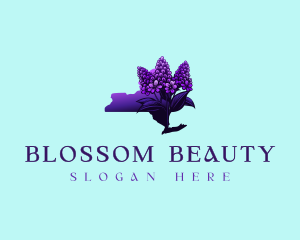 Petals - Lilac Flower Petals logo design