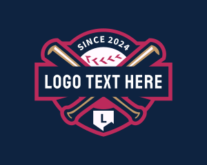 Softball - Baseball League Sport logo design
