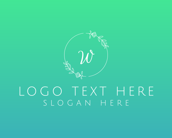 Florist - Wedding Wreath Boutique logo design