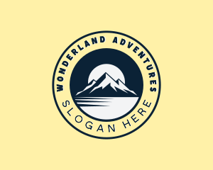 Mountain Peak Adventure logo design