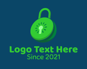 Kiwi - Kiwi Security Lock logo design