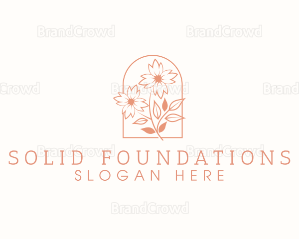 Florist Stylish Garden Logo