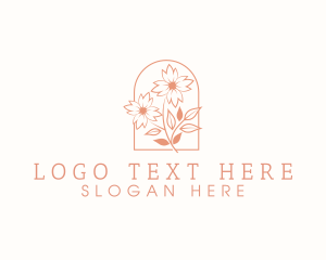 Florist Stylish Garden Logo