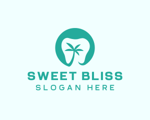 Resort - Palm Tree Dental logo design