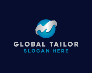 Global Business Sphere logo design