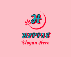 Spa - Feminine Stylish Cursive Leaf logo design
