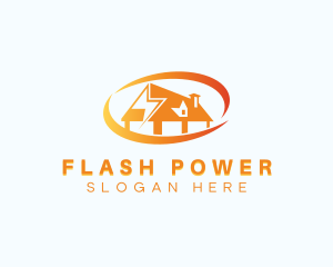 Lightning Power Energy logo design
