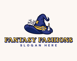 Costume - Wizard Hat Costume logo design