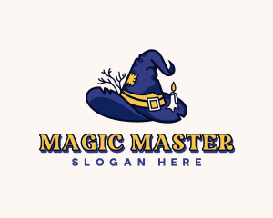 Wizard - Wizard Hat Costume logo design