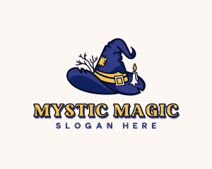 Wizardry - Wizard Hat Costume logo design