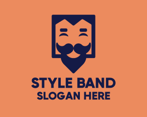 Hipster Gentleman Man logo design