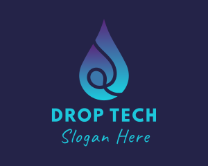 Drop - Plumbing Water Drop logo design
