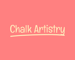 Pastel Childish Signature logo design