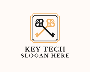 Security Key Privacy logo design