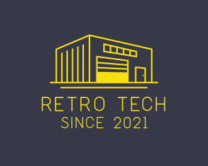 Tech Warehouse Building  logo design