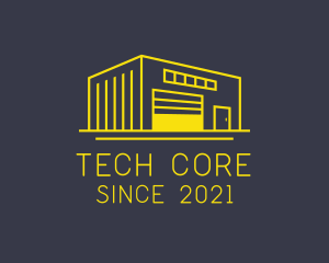 Tech Warehouse Building  logo design