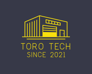 Tech Warehouse Building  logo design