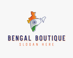 Bengal - Modern India Outline logo design