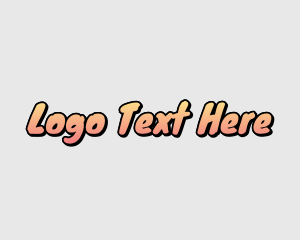 Karate - Cool Text logo design