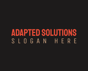 Strong Business Solutions logo design