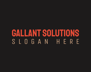 Strong Business Solutions logo design