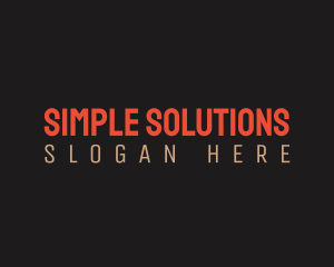 Strong Business Solutions logo design