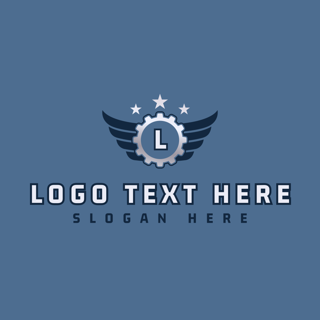 Industrial Cog Wings Logo | BrandCrowd Logo Maker