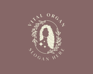 Organic Beauty Hair Salon logo design