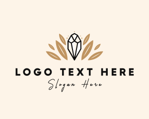 Stone - Luxury Precious Gem logo design