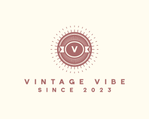 Retro Hipster Vintage logo design