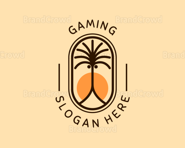 Vacation Resort Coconut Logo