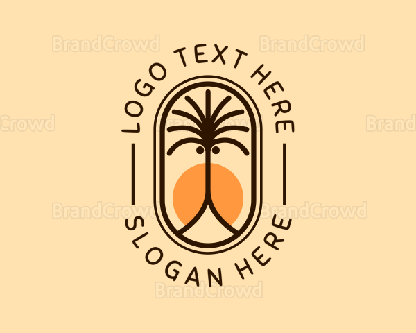 Vacation Resort Coconut Logo