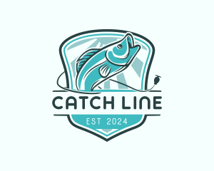 Hook - Fishing Hook Marine logo design