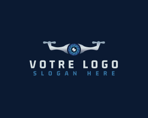 Aircraft - Drone Aerial Camera logo design