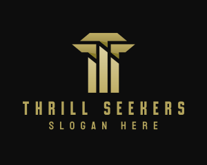 Elegant Bar Towers logo design