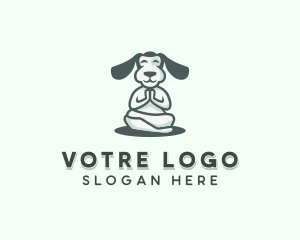 Veterinarian - Yoga Pet Dog Puppy logo design