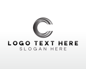 Advertisting - Professional Advertising Company Letter C logo design