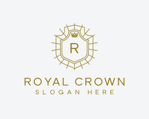 Imperial Crown Shield logo design