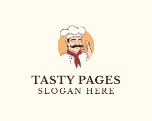 Cook Book - Italian Chef Restaurant logo design