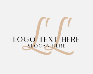 Blogger - Feminine Skin Care Cosmetics Salon logo design