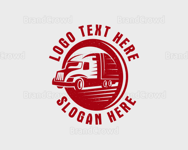 Cargo Truck Forwarding Logo