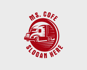 Cargo Truck Forwarding Logo