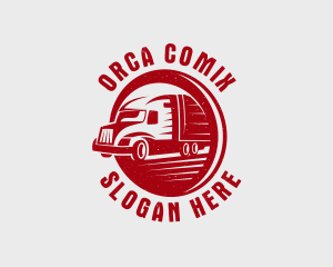 Cargo Truck Forwarding Logo