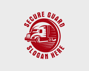 Cargo Truck Forwarding Logo