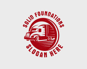 Cargo Truck Forwarding Logo