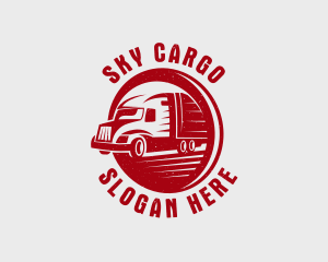 Cargo Truck Forwarding logo design