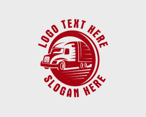 Cargo Truck Forwarding Logo