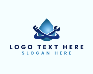 Maintenance - Droplet Plumbing Tools logo design
