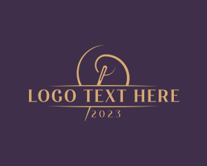 Thread - Handicraft Needle Sewing logo design